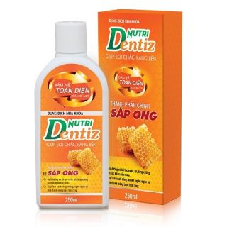 Dung dịch nha khoa Nutri DENTIZ hiệu quả cho sâu răng ,hôi miệng
