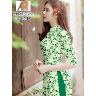 vải áo dài hoa nhí