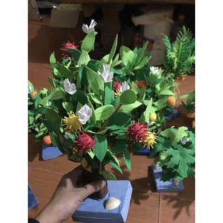 cây xanh đồ dùng mầm non