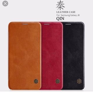 Bao da Nillkin Qin Galaxy J8 2018 chính hãng
