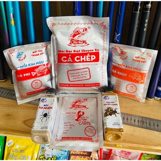 Mồi câu cá Kim Ngư - mồi câu Thuần Việt chuyên trị cá chép, rô phi,tra, trê, trôi,....