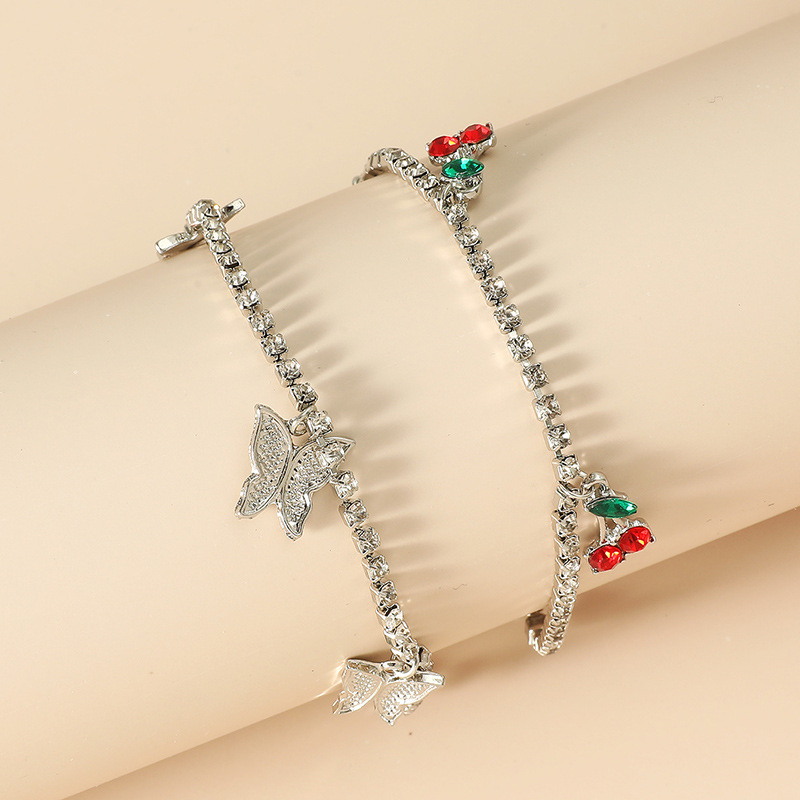 Vòng tay đính đá phong cách Hàn Quốc cho nữ