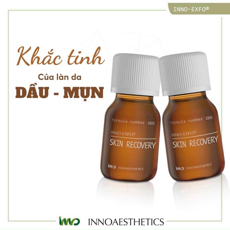 Peel tái tạo, giảm mụn INNOAESTHETICS Skin Recovery 5 lọ x 5ml