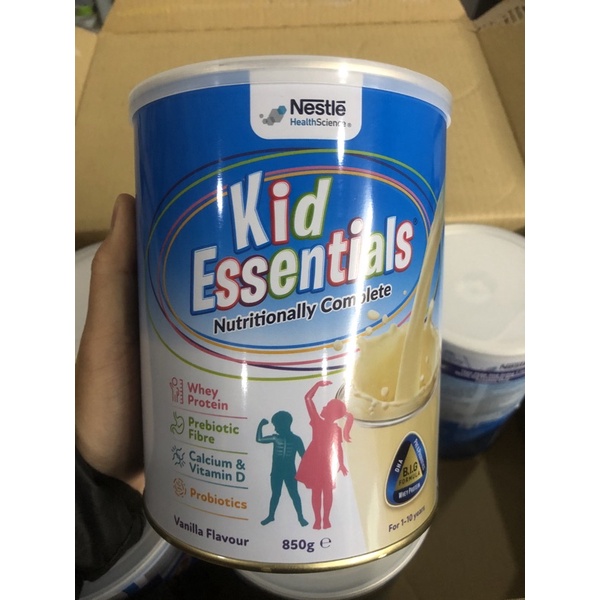 Sữa bột Kid Essentials cho trẻ 1-10 tuổi 800gram Hàng nội địa Úc
