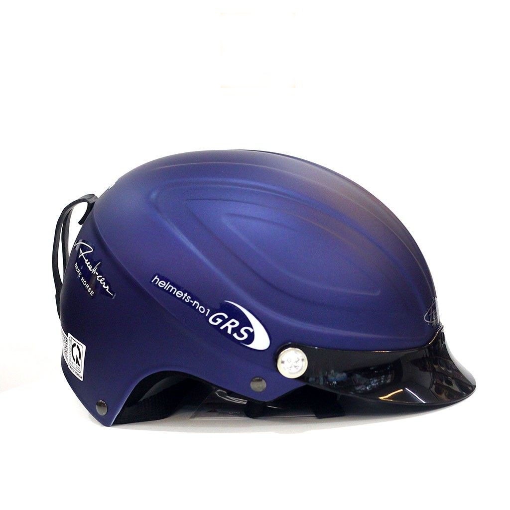 Mũ bảo hiểm nửa đầu size to cho nam GRS A860 lưỡi trai, bảo hành 1 năm