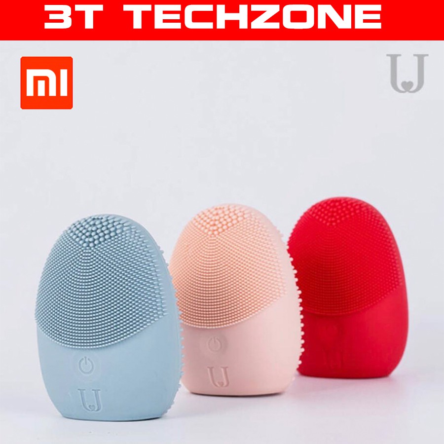 Máy rửa mặt Xiaomi Jordan and Judy - Massage mặt làm sạch sâu [ Có sẵn ] Tặng kèm 2 pin AAA