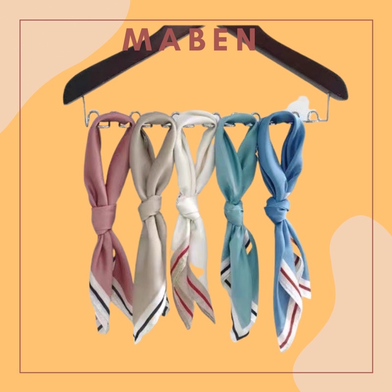 Khăn lụa trơn size 70x70cm thanh lịch - Maben