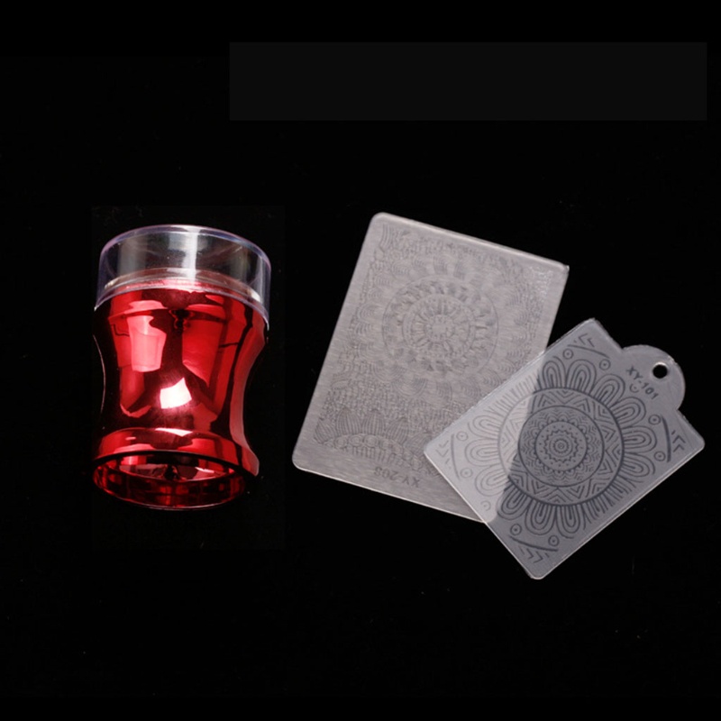 Bộ Dụng Cụ In Hình Móng Tay Nghệ Thuật Với Tay Cầm Bằng Silicone