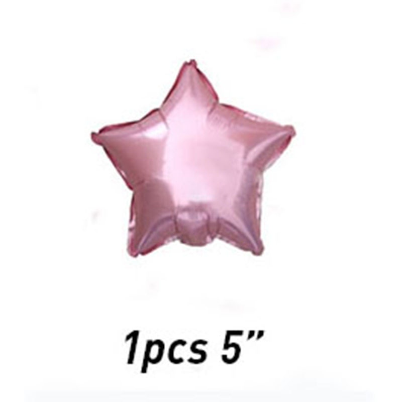 Set 63 Bong Bóng 32inch Màu Hồng Kẹo Ngọt Trang Trí Tiệc Sinh Nhật Cho Bé