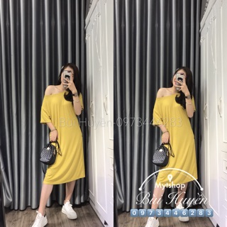 Váy xuông bazic_chanh xả