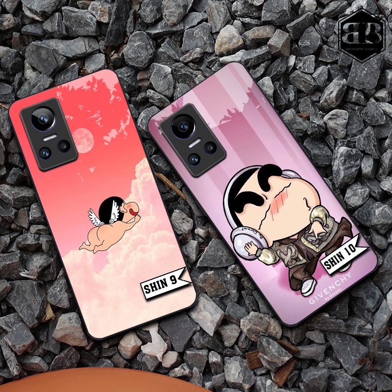 Ốp lưng kính cường lực Realme GT Neo 3 hình shin