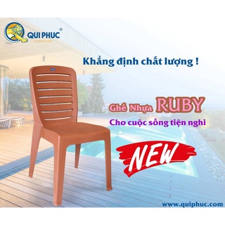Ghế nhựa RUBY QUI PHÚC
