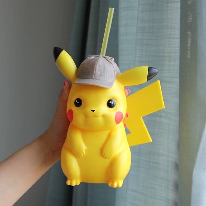 Bình Nước Line Friends Gà Sally , Pikachu , Ryan Kakao , Gấu Brown