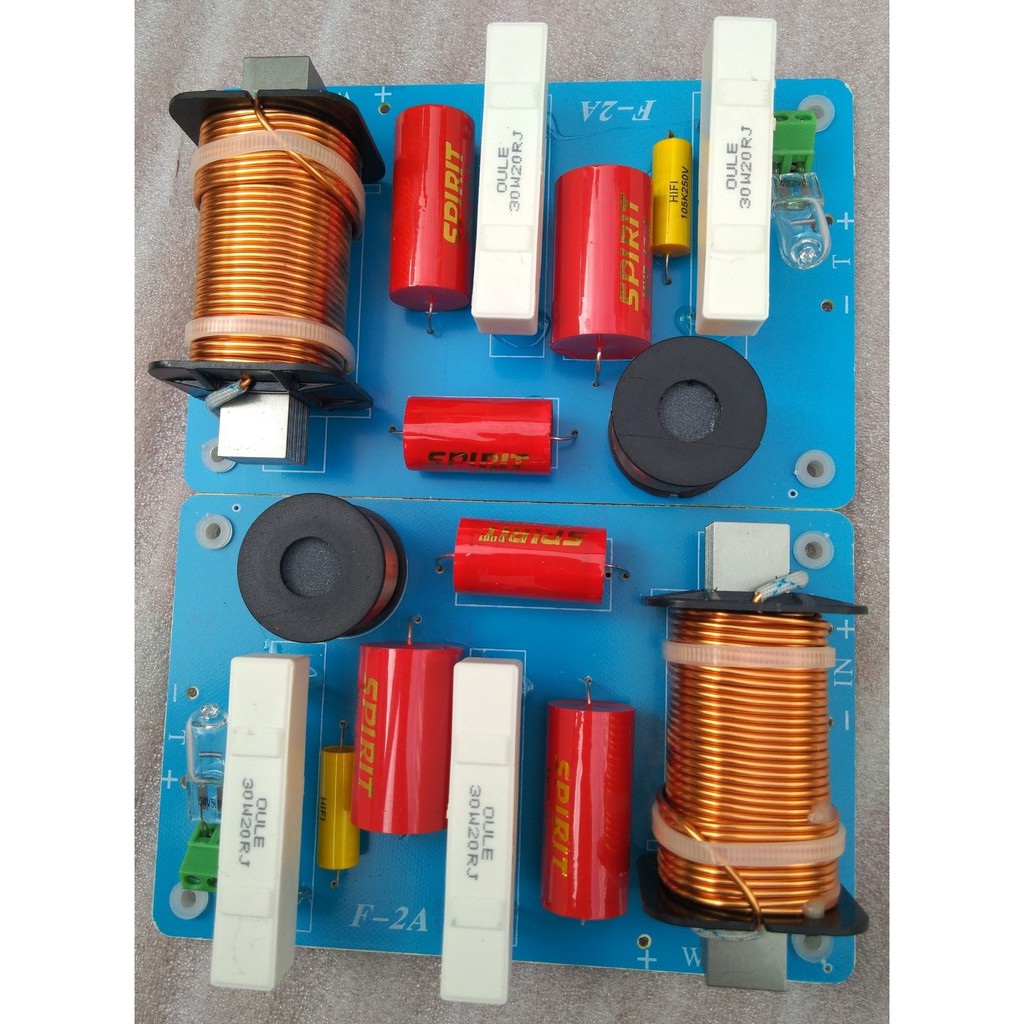 MẠCH PHÂN TẦN 2 ĐƯỜNG TIẾNG F2A MẠCH 1 BASS 1 TREBLE - GIÁ 2 CÁI