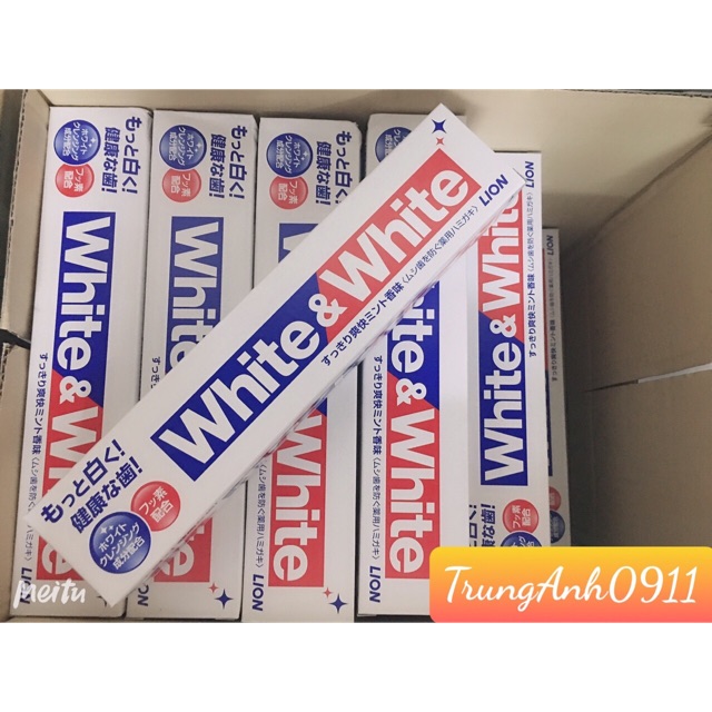 Kem đánh răng White & White Nhật Bản