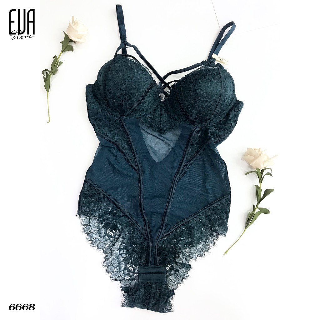 Bodysuit lưới cài lưng kèm dây ngực  6668 | BigBuy360 - bigbuy360.vn