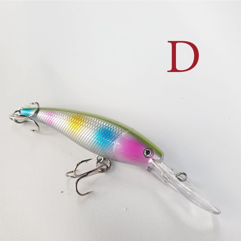 Mồi câu lure cá giả 9cm 7g mồi lure cá lóc, cá chẽm, rô phi mua 5 con tặng hộp đựng S39