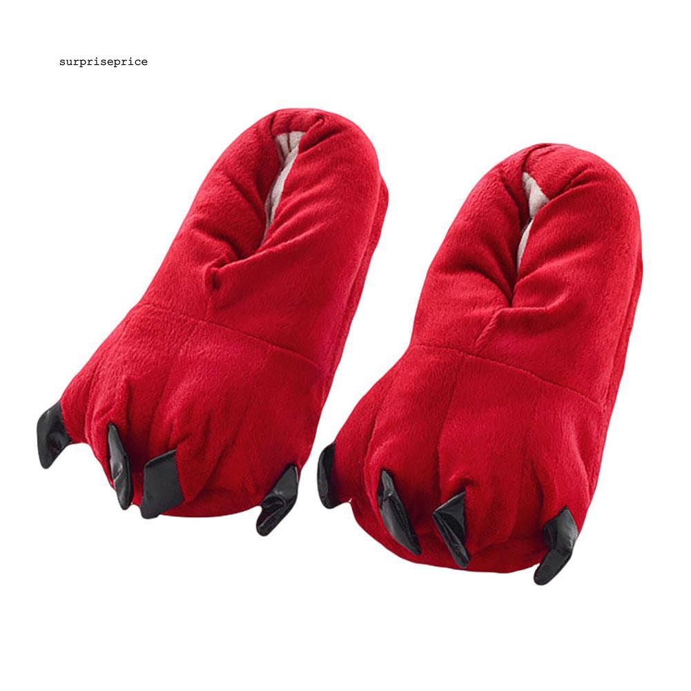 Dép đi trong nhà chống trượt hình chân thú vui nhộn