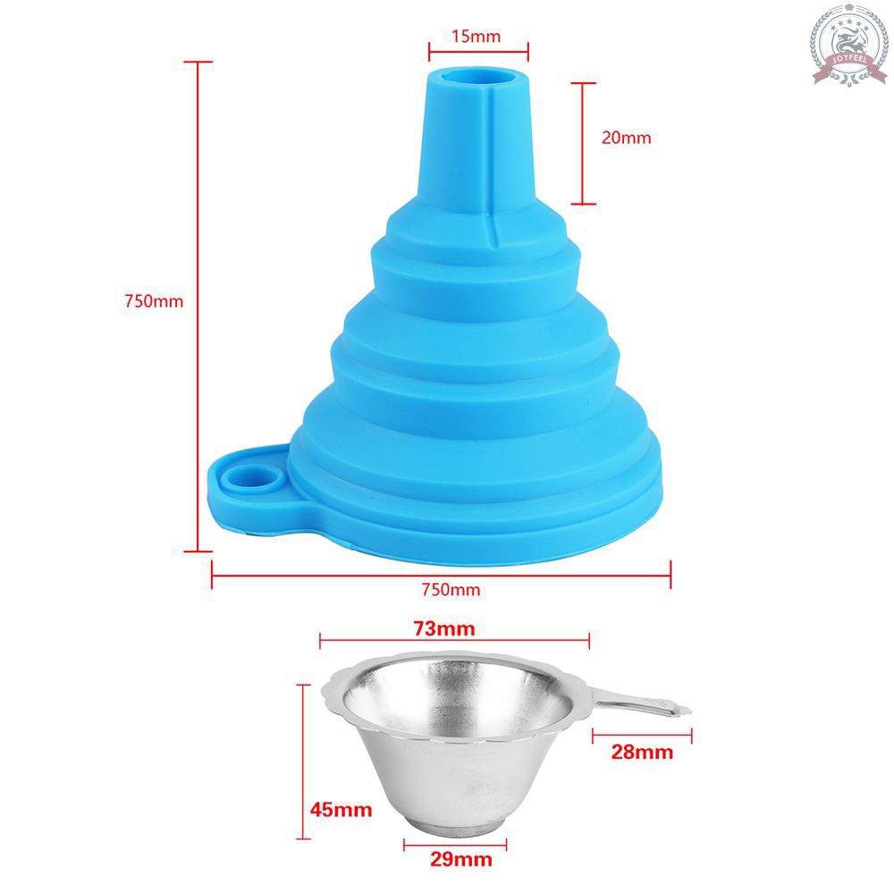Phễu Silicon Gấp Gọn PUCA, Phễu Chiếc Chất Lỏng, Dầu Nhớt, Nước Hoa, Phễu Dùng Chiếc