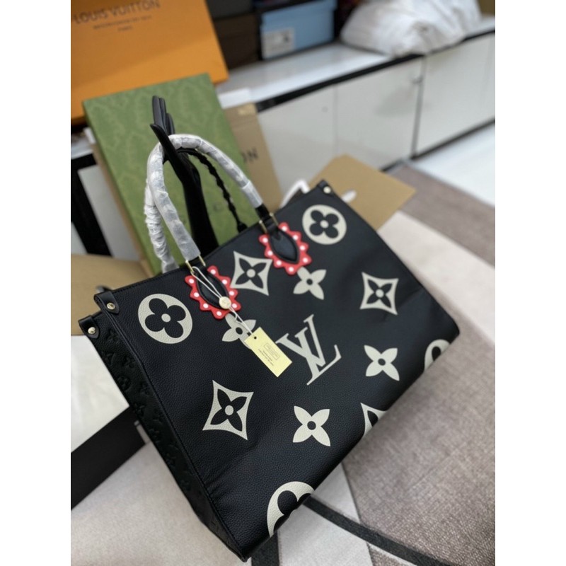 TÚI ONTHEGO DA BÒ NGUYÊN MIẾNG SIZE 42CM