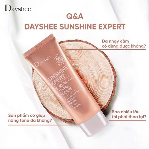 Dayshee Kem Chống Nắng Bảo Vệ Da Tối Ưu Sunshine Expert SPF50 PA++++ 50ml