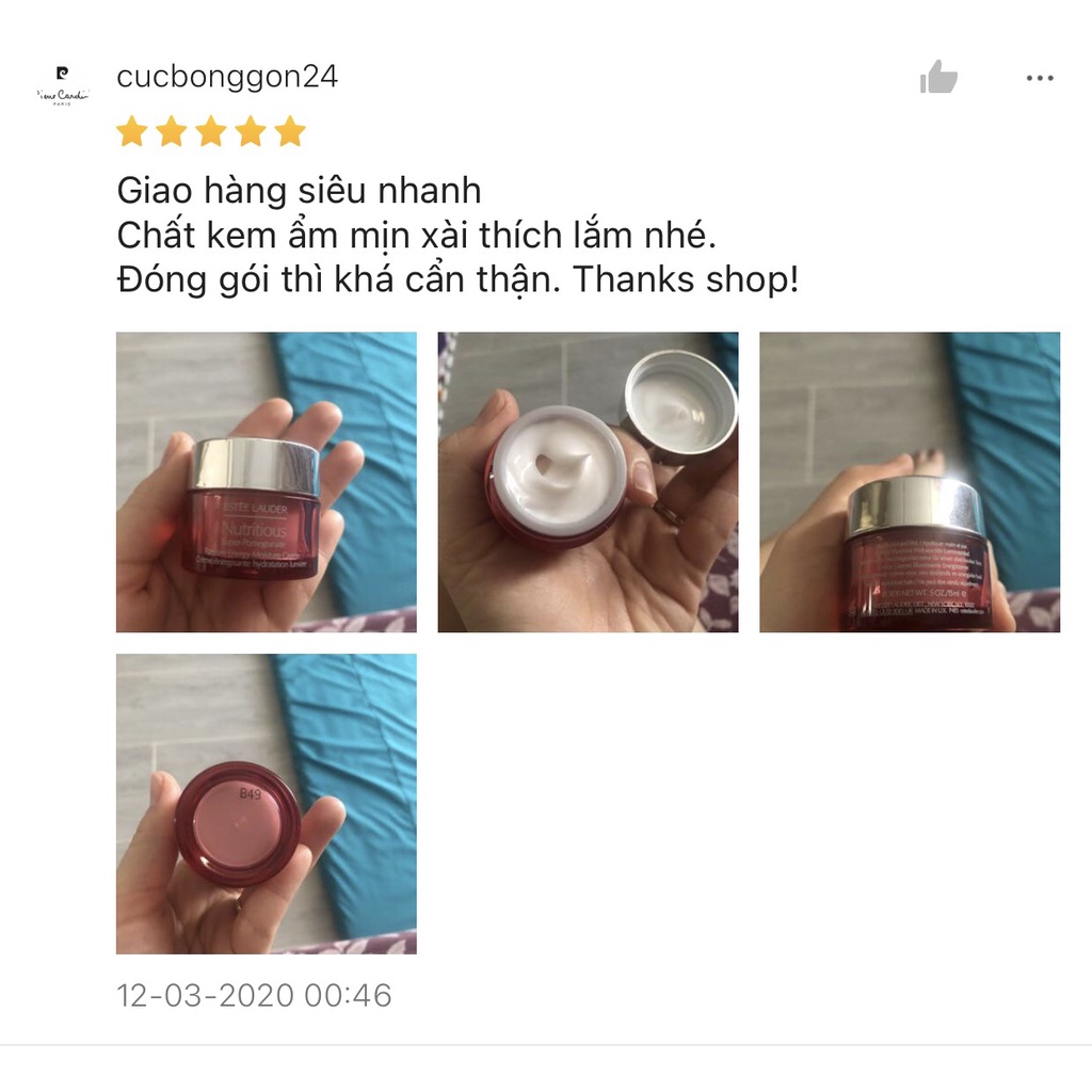 Kem dưỡng da lựu Estee Lauder trắng hồng và mịn da