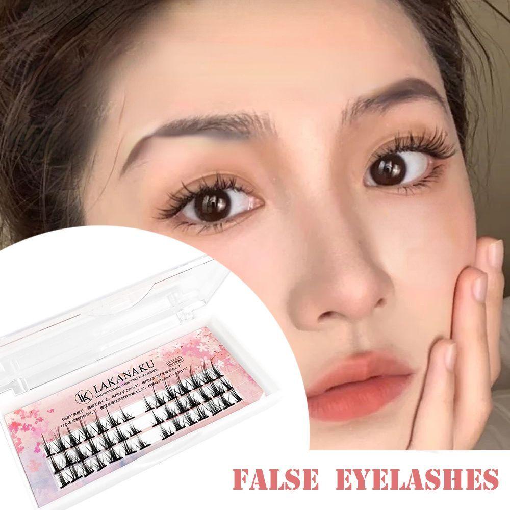 OCEANMAP Lông Mi Giả Cong Dày Hóa Trang Thần Tiên Không Phai Màu