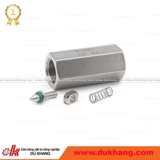 Van 1 chiều lò xo inox 304