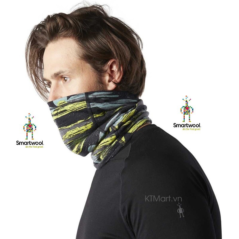 Khăn ống lông cừu Smartwool Merino 150 Pattern Neck Gaiter SW018029 màu Grey