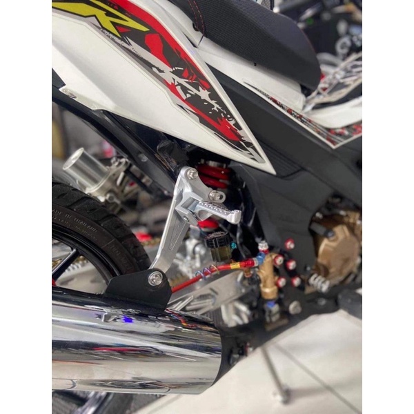 Pass gác chân vs pass pô malay gắn cho winner/sonic/ satria/raider