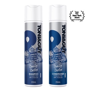 (Có bill) Dầu gội - dầu xả Toni&Guy Daily Detox 250ml nhập khẩu (phù hợp mọi loại tóc)
