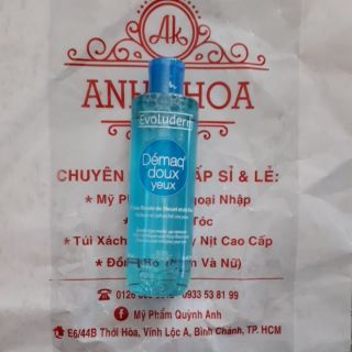 Nước tẩy trang da, mắt, môi chính hãng 250ml