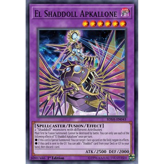[BÀI IN] Bộ bài Shaddoll showdown structure deck