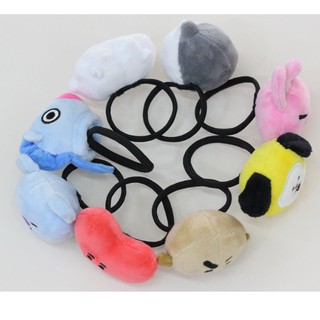Cột Tóc Cục Bông BT21, Cooky,TATA,Chimmy....