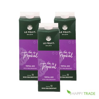 Nước ép Le Fruit trái cây tươi Tropical 1l