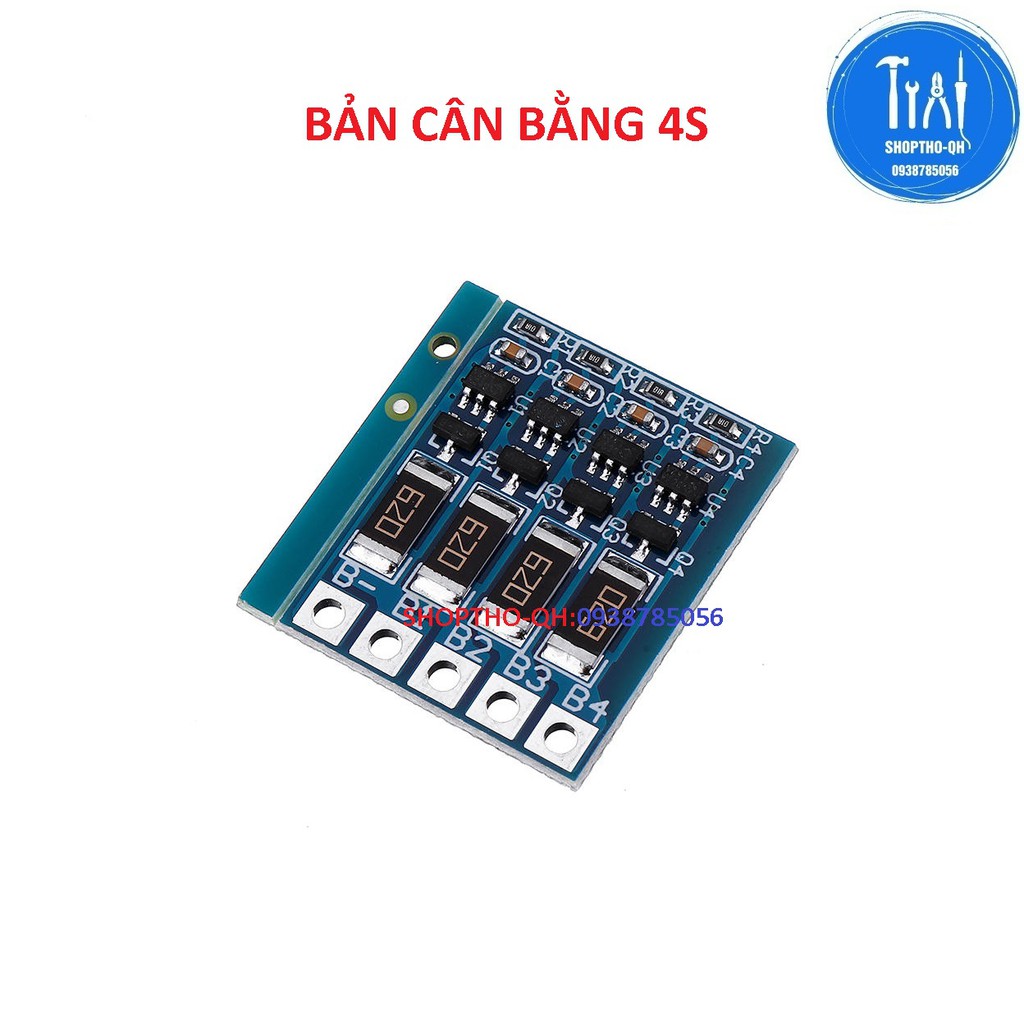 Bảng cân bằng pin lion 18650 - 4S -16.8V