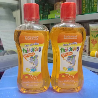 Nước súc miệng Thái dương dành cho trẻ em từ 30 tháng trở lên
