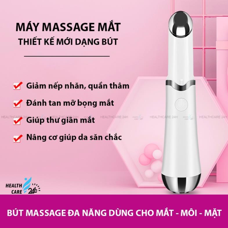 [Rẻ vô địch] Máy massage mắt đa năng cầm tay thế hệ mới đánh tan quầng thâm và bọng mắt, chống lão hóa, BH 6Tháng