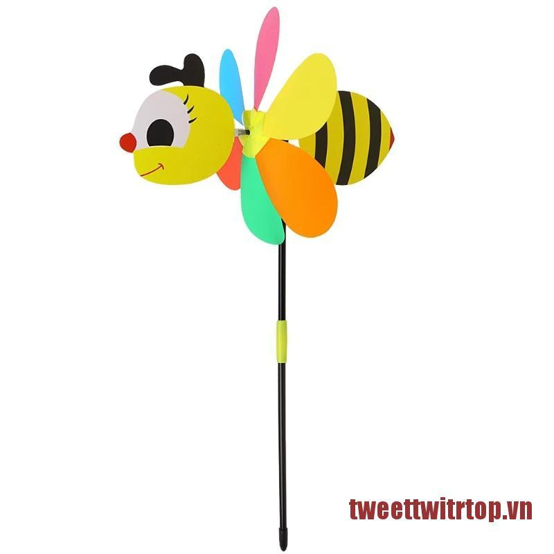 TRTOP Sell 3D Large Animal Bee Windmill Wind Spinner Whirligig Yard Garden De