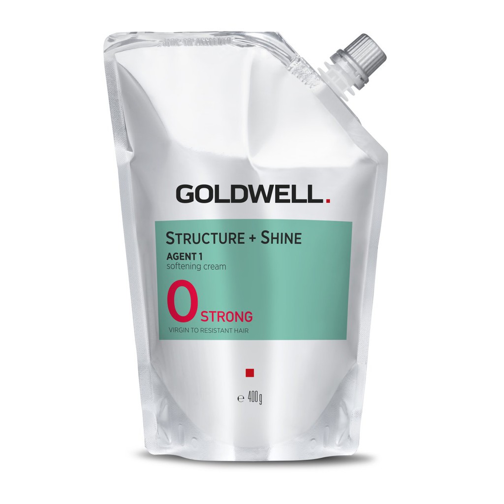 [Dành cho tóc siêu khỏe] Thuốc uốn duỗi tóc đa năng Goldwell Straight'n Structure Shine 400ml