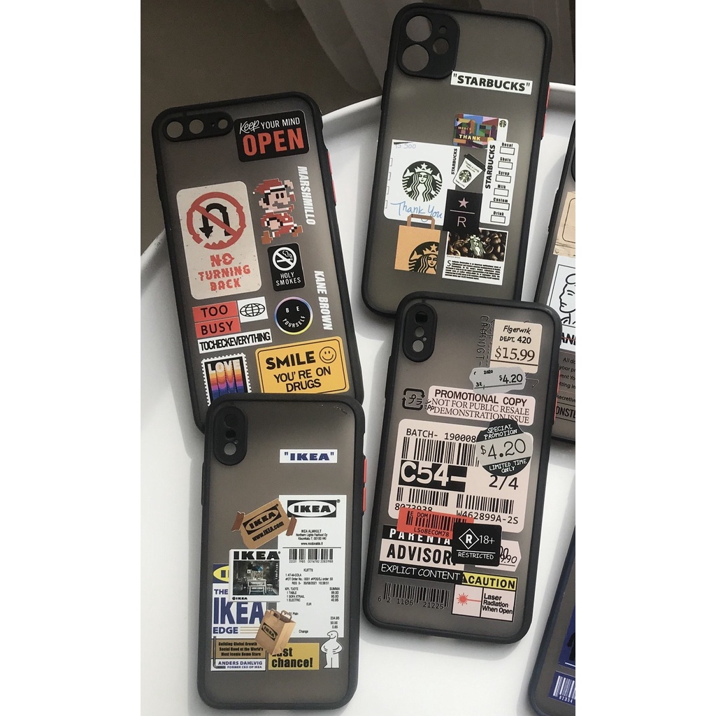 Ốp lưng điện thoại Iphone ITS.TUL Starbuck / Advisor / No turning back / Ikea