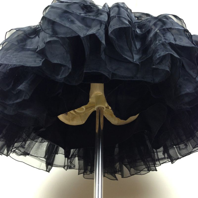 Chân Váy Xòe Tutu Ngắn Vải Tuyn Nhiều Lớp Chuông Thời Trang Lolita Dành Cho Nữ