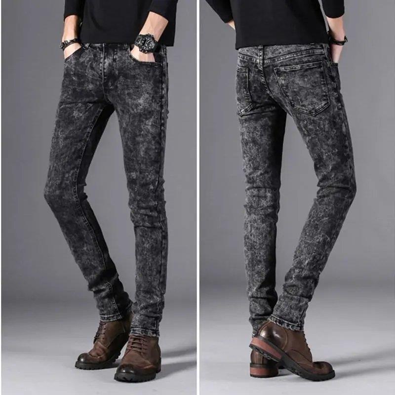 Quần jeans Nam Dáng Ôm Co Giãn Thời Trang