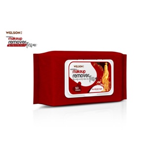 [CHÍNH HÃNG] Khăn giấy tẩy trang Welson Herbal Makeup Remover Tissue