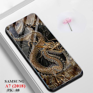 Ốp Samsung A7 2018 (Ốp lưng mặt kính samsung A7 2018)