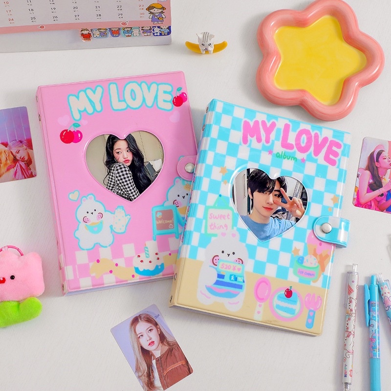 Bìa Binder A5 Đựng card,Ảnh Kpop với nhiều Hình dễ Thương(Sản phẩm chưa kèm sheet)