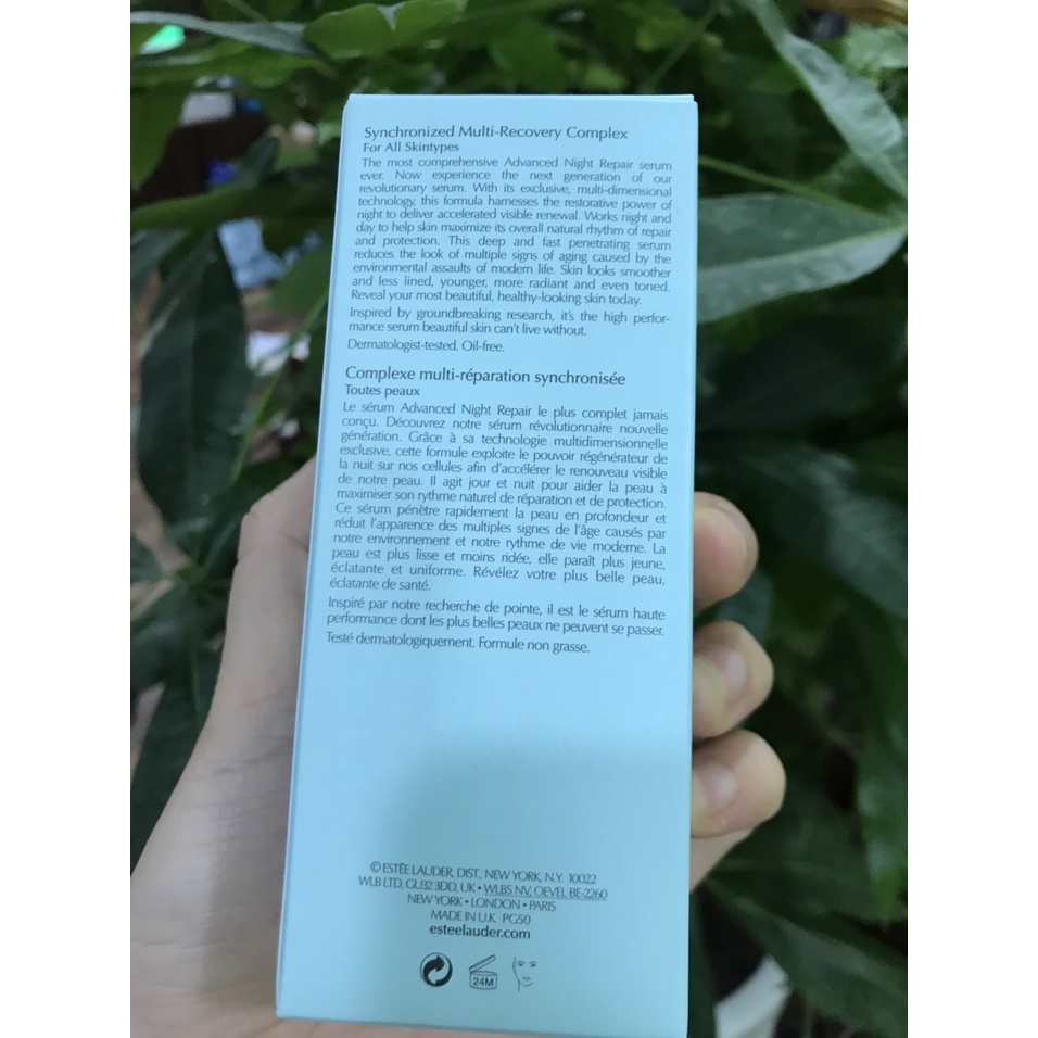 Tinh chất chống lão hóa và phục hồi da ban đêm - Estee Lauder Advanced Night Repair, fullbox