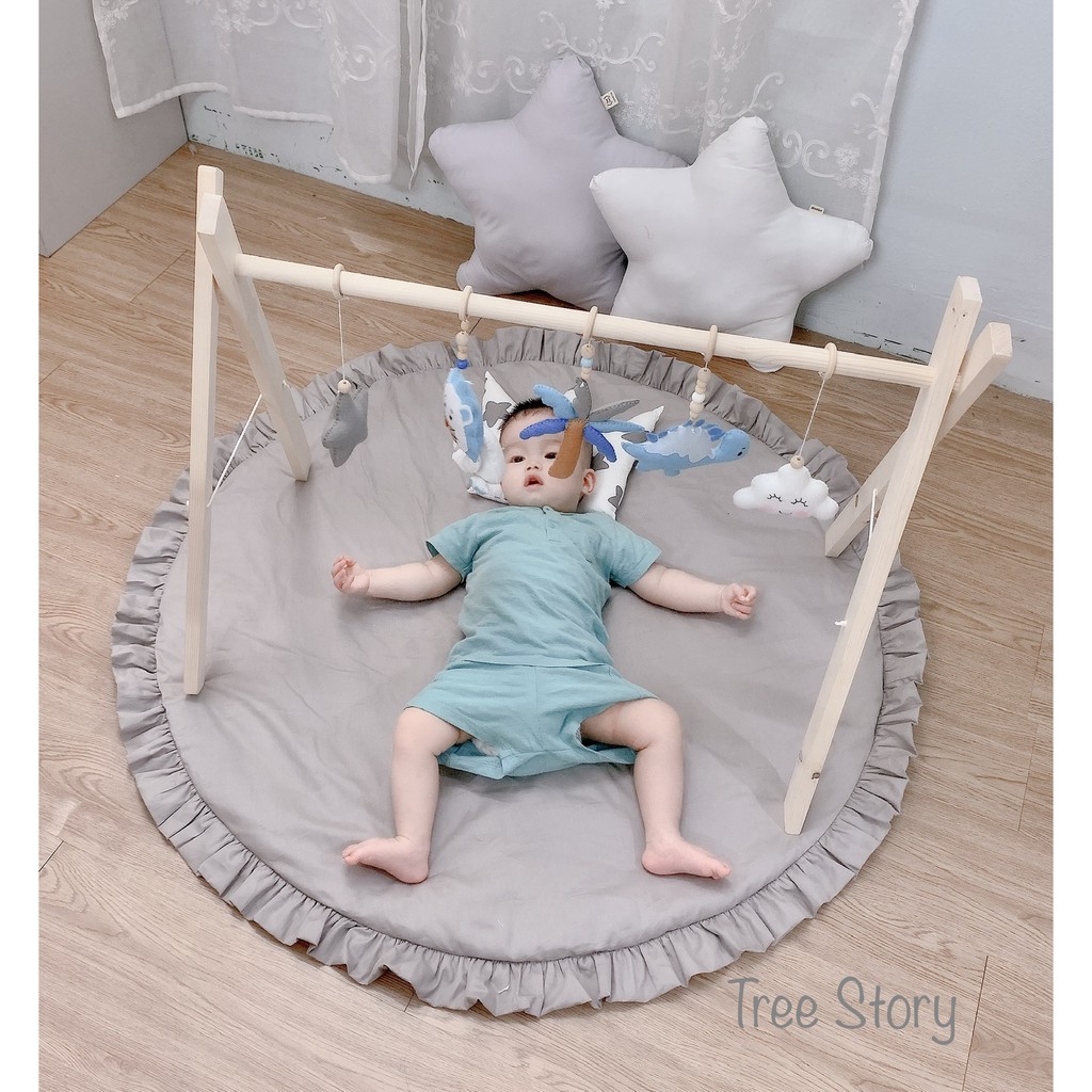 Kệ đồ chơi chữ A cho bé