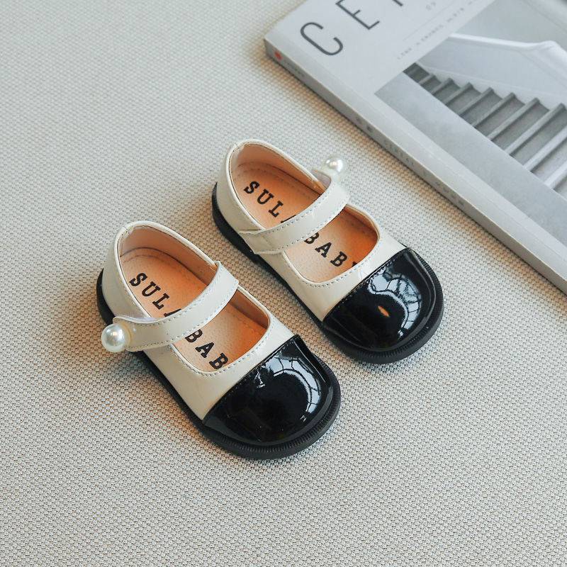 Giày Búp Bê Cho Bé – Giày Bệt Bé Gái Da Bóng Siêu Mềm Đế Êm Phong Cách Hàn Quốc Bé Gái 1-5 Tuổi M090