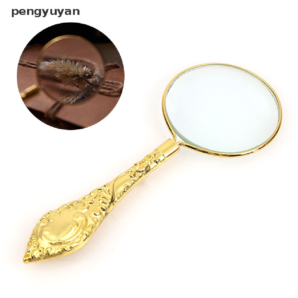 Kính Lúp Cầm Tay Phóng Đại 5X Phong Cách Retro